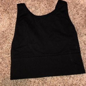 Victoria Sport Black Crop Top